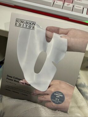 Deep Collagen Power Boosting Mask — White